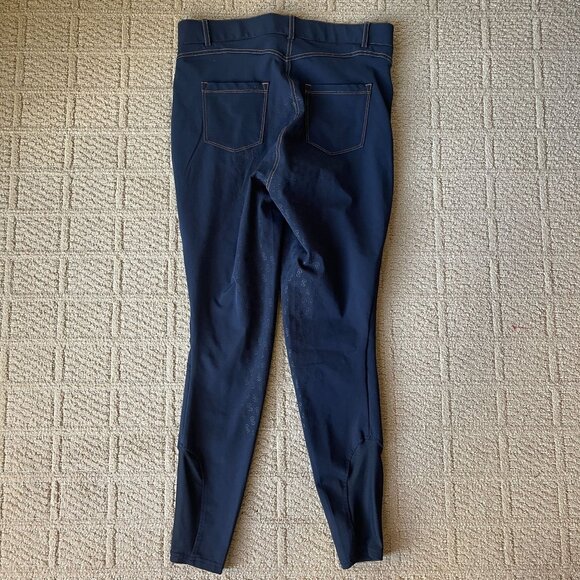 PS of Sweden Khloe Navy Full Seat Riding Breeches Womens Size IT 42 US 12 - Picture 5 of 9